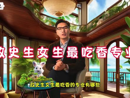 政史生女生最吃香专业