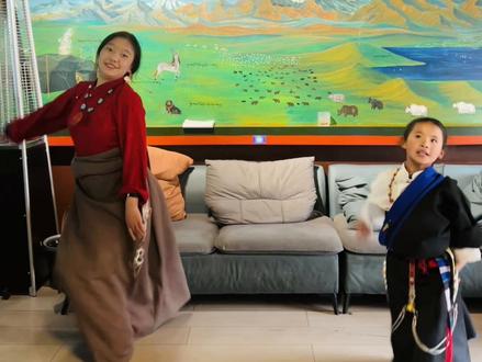 《金钥祈舞》@那曲 德娃吉 @格措措.🩵 #锅庄舞