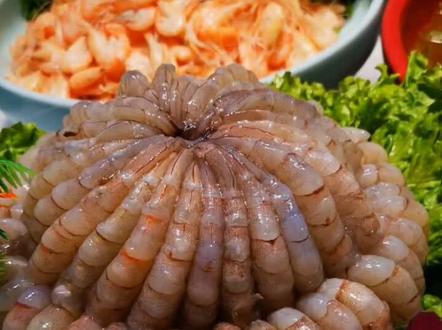 五星虾仁摆盘方法#餐饮 #名档餐饮 #技巧分享
