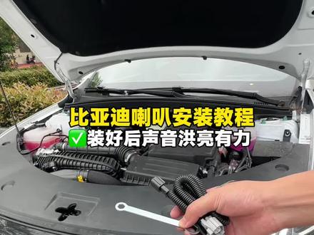 买了最低配的比亚迪秦plus,最尴尬的就是喇叭声音小还难听,因为原车被减配了一个喇叭,今天就升级一下喇叭,分享详细的安装教程,视频最后的效果真不错!#秦plus#比亚迪 #比亚迪喇叭#车喇叭 #秦L