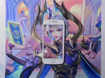 第一眼看出来的有没有#芈月 #彩铅 #手绘 #画画 #绘画 #抖音小助手