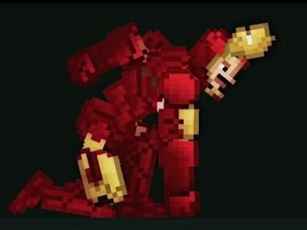 #甜瓜游乐场模组#甜瓜游乐场#甜瓜游乐园 甜瓜游乐场钢铁侠模组分享