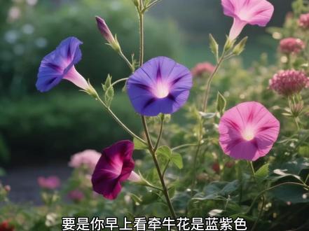 牵牛花的颜色为什么会变化