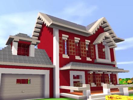 迷你世界:卡卡建造复古双层别墅,红砖白瓦搭配超好看!#迷你世界 #游戏 #迷你世界教程 #迷你世界建筑