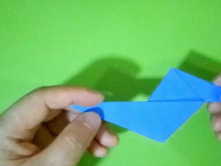 【手工折纸】火影忍者闪电飞镖教程,火影迷必备暗器,男孩喜欢 #折纸教程 #手工制作 #手工折纸