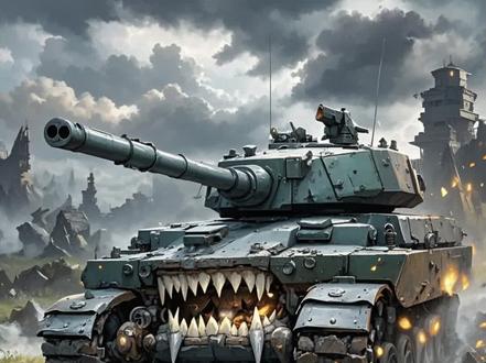 #坦克大战#坦克动画片kv44