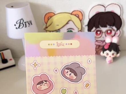 背卡改造石膏冰箱贴 #手工diy#博君一肖