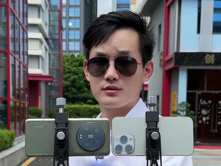 iPhone 15 Pro Max 和小米 13 Ultra 拍视频对比#iphone15 #小米13ultra