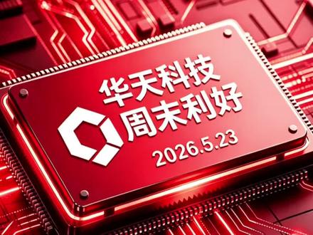 华天科技-重大利好 #dou上热门 #国产芯片 #封装测试 #股票 @DOU+小助手