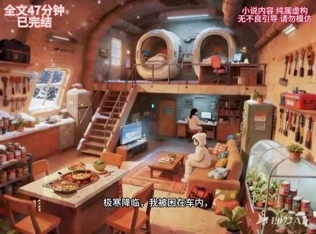 末日完结文。极寒末世打造安全屋。#一口气看完系列 #末世文 #囤货#末日生存