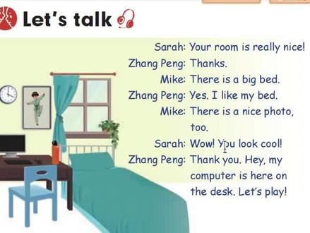 人教版PEP五年级上册第5单元课文第48-50页慢速跟读