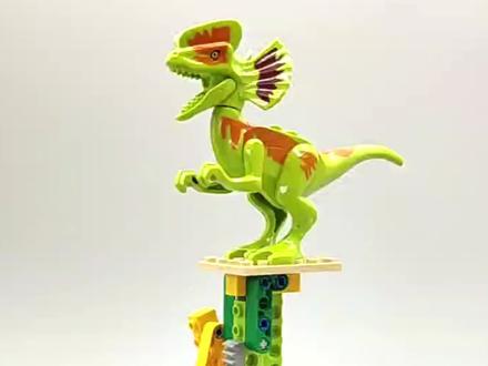 乐高小颗粒|千斤顶 #棘轮棘爪 #乐高 #9686作品 #齿条 #少玩手机