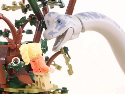 乐高搭建:乐高侏罗纪公园76960列腕龙探索 #乐高 #乐高积木 #乐高搭建 #乐高积木玩具 #乐高积木搭建 #积木 #积木搭建 #积木玩具