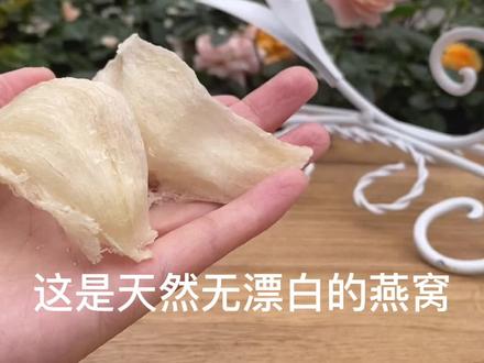 其实我自己吃燕窝都不挑毛的,哈哈哈
