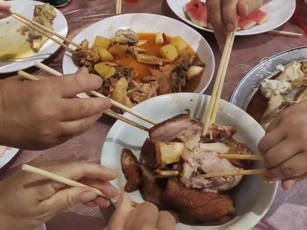 这把吃席遇到了吃席界胖皇#打野教学 #吃席