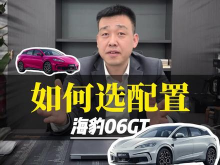 海豹06GT四个配置如何选择? #BOSS传播官 #海洋驾享换新季 #闪充团购会 #海豹07EV出众不止一面 #闪充承包你的出游计划