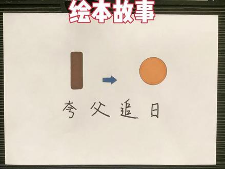 #亲子 #亲子教育 #育儿 #儿童绘本 #自制绘本 1分钟学做一本能让孩子自己讲述的绘本故事——夸父追日