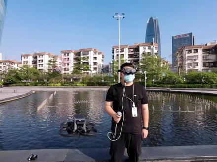 AVATA头部追踪,#您的无人机的隐藏小技能 #头部追踪 这是表演么?是技能呀!#台表演用无人机全来自大陆