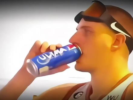 奔跑的五花肉,爱喝可乐的大男孩,约老师为何惹得大家喜欢#约基奇回来了 #约基奇复出 #约基奇 #掘金 #NBA