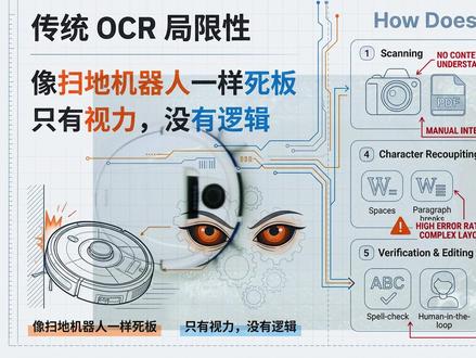 OCR2.0把2D图像拆成1D因果链,太绝了! DeepSeek又悄悄扔核弹了!🔥 当全网都在卷参数的时候,这帮疯子在OCR领域搞了一次“物种突变”。
❌ 传统OCR (V1): 就像个死板的“扫地机器人”,从左扫到右,根本不懂排版逻辑。 ✅ DeepSeek-OCR2: 它是带着脑子的“福尔摩斯”!不仅认字,还能进行“视觉因果推理”!🧠
从“死板扫描”到“主动思考”,用最少的Token干最难的活。 这不只是工具的升级,这是通往AGI多模态统一的关键一步!🚀
你觉得这种“小参数、强逻辑”的路线,会是AI的未来吗?
#AI新星计划 #抖音知识年终大赏 #AI创作浪潮计划 #DeepSeek #青年创作者成长计划