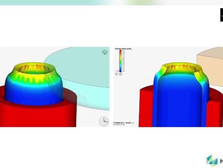 锻造仿真软件帮助您解决锻造工艺设计和优化,模具的设计制造等技术难题#Simufactforming#锻造仿真 #仿真软件