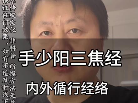 手少阳三焦经。通三焦必看,三焦经完整的循行路线。 #上热门🔥 #三焦不通 #经络疏通 #中医养生 #黄帝内经