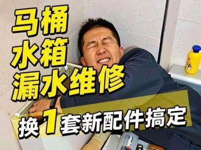 马桶水箱上水不停,还漏水,怎么维修?给马桶水箱配件换1套新的 #马桶水箱漏水维修教程 #马桶水箱漏水怎么办 #更换马桶水箱配件 #更换马桶进水阀 #马桶漏水马桶长流水