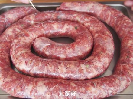 纯正手工香肠,秘制做法和配方全部告诉你,自己在家做比买的还香