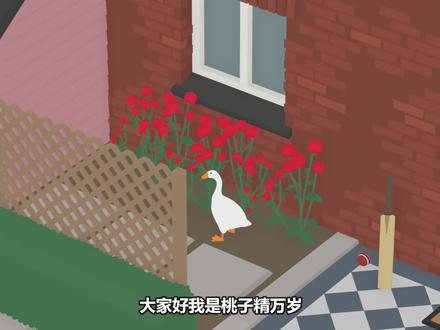 捣蛋鹅 洗完衣服又剪花,今天也是个讨人喜欢小鹅鹅呀 桃子精解说