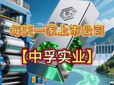 每天介绍一家上市公司 中孚实业 #上市公司#每天介绍一家上市公司#中孚实业