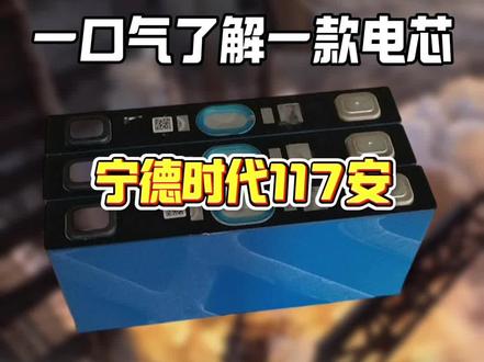 一口气了解一款电芯,下期想你哪一款#宁德时代 #宁德117