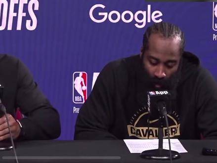 4:0!骑士被横扫出局!哈登又浪费一年?谁是输球的罪魁祸首? #NBA #骑士队 #哈登 #米切尔 #莫布里