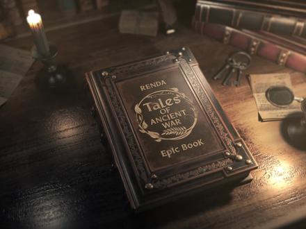 古书籍翻页动画#ae模板 #ae特效 #史诗 #复古 #旧书 #封面