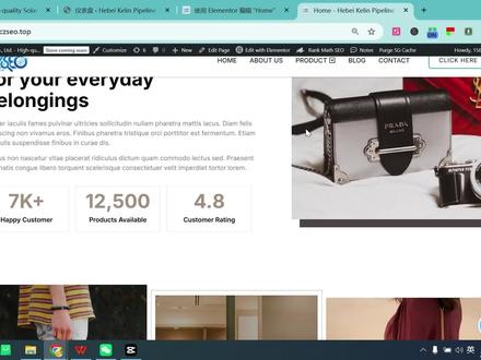 wordpress独立站首页客户反馈模块以及图边框的使用方法 #wordpress外贸建站 #外贸出口