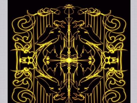 #哈利波特 #赫奇帕奇 第一次画小獾画的不太好大家见谅#对称画