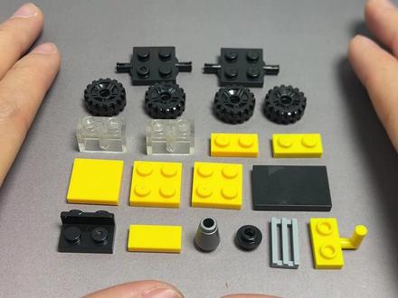 如何拼一辆平板运输卡车 #乐高 #乐高moc #乐高积木 #积木 #抽象