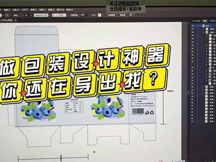 包装设计效果图制作,外箱展开图,刀模,饲料袋,宠物包装,水果蓝莓包装,AI教程,月饼礼盒,高端礼盒刀线图一个AI插件搞定包装印刷#包装设计效果 #包装设计展开 #刀模 #刀线 #刀线展开 #教程 #AI教程 #ai教程每日学 #宠物包装设计 @布呐呐