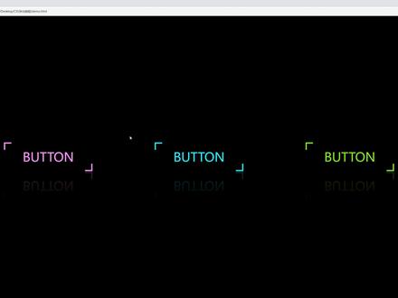 非常好看的鼠标悬停发光按钮~#网页设计 #前端 #web前端 #html #知识领航者