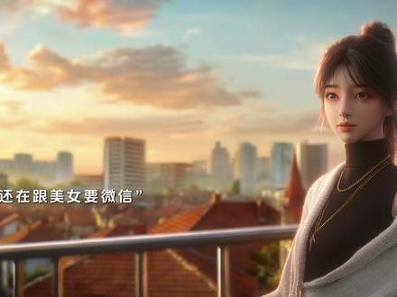 上一秒还在跟美女要微信,下一秒突然就变天了 #动画东大高武学院