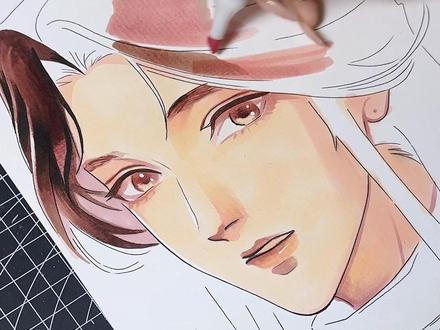 金枝玉叶的太子殿下 #绘画 #梅森尼斯马克笔 #天官赐福 #谢怜