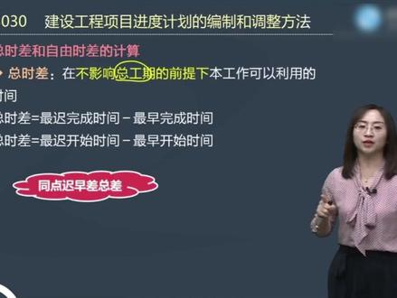 总时差和自由时差的计算之一建管理考点精讲 #一级建造师 #一建 @DOU+小助手 #抖音小助手