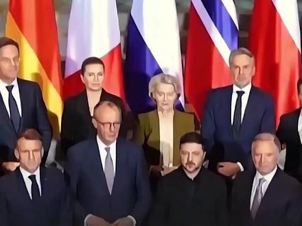 欧洲多国发表联合声明:承诺为乌克兰提供安全保障。安全保障应包括一支由欧洲主导的多国部队,泽连斯基放弃加入北约。 #欧洲 #乌克兰 #俄乌战争 #多国部队