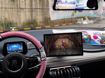 把一台电车持续一直开机不断电,它能坚持多久? #比亚迪 #元PLUS #新能源汽车 #用车知识 #懂车帝