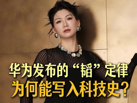 华为发布的“韬”定律 为何能写入科技史? #认知 #财经 #韬定律 #华为 #掘金计划2026