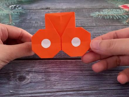 手工小汽车折纸教程,再也不用给孩子买玩具了 #折纸 #手工 #diy #汽车 #折纸教程 #折纸玩具 #亲子