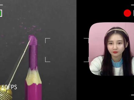 地狱级雕刻铅笔挑战!彩色铅笔芯上也能刻出“星座”?真的超神奇 #铅笔芯 #星座 #微观 #手工diy