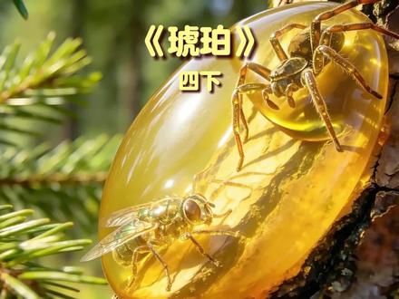 《琥珀》四年级语文下册课文朗读#小学语文#四年级课文#亲子学习#家长收藏孩子受益#语文公开课