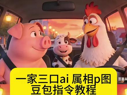 一家三口ai生成指令 一家四口ai生成指令 一家三口ai生成指令生肖 一家三口ai生成器 一家四口ai生成软件 一家四口ai生成器 一家四口生肖豆包ai生成 一家三口生肖动物组合ai口令 #我们天下第一好 #一家三口 #生肖 #豆包ai #豆包p图已经nextlevel了 三口之家ai合成指令 豆包ai一家三口指令教程 一家三口ai豆包p图指令属相 一家三口ai特效
