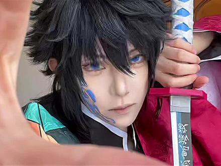 喂到嘴边的教程!谁能忍住不看 #鬼灭之刃 #富冈义勇 #二次元 #双眼皮贴 #素之然雷达双眼皮贴