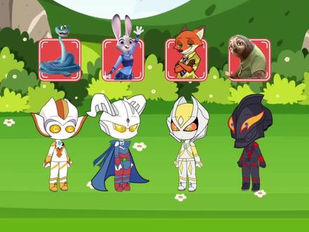 小奥特曼的朱迪蹲游戏 #二次元动漫